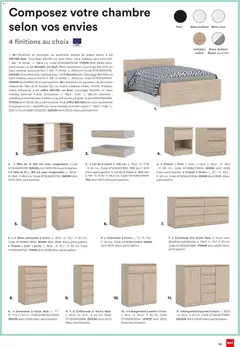 But - Prévisualisation de But Guide literie hiver  valide à partir de 15.12.2025 | Page: 95 | Produits: Lit, Commode, Portes, Tiroirs