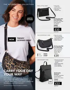 Preview of Avon - Catalogue valid from 01.03.2026 | Page: 148 | Products: Backpack, Bag, Laptop