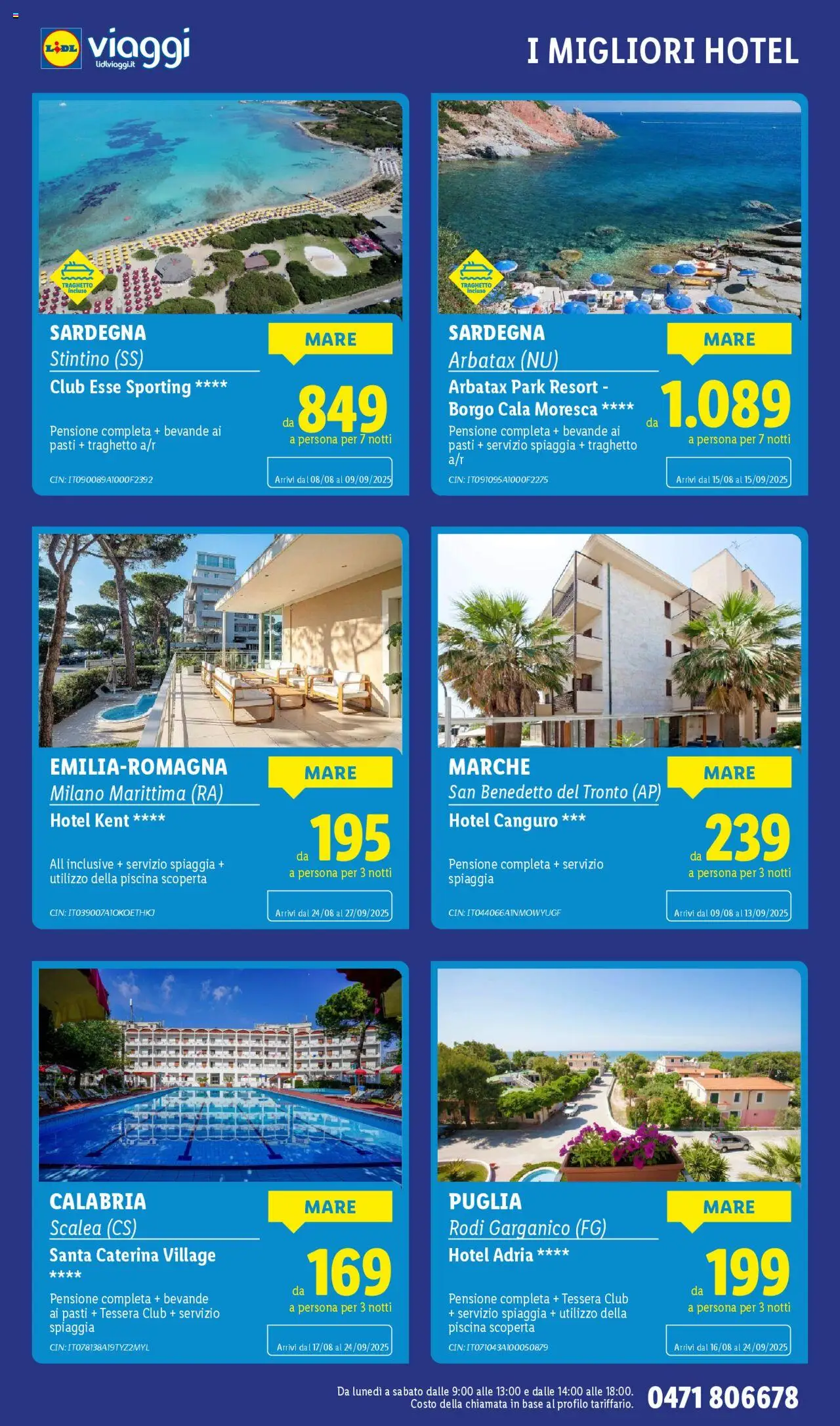 Volantino Lidl del 11.08.2025 | Pagina: 48 | Prodotti: Piscina
