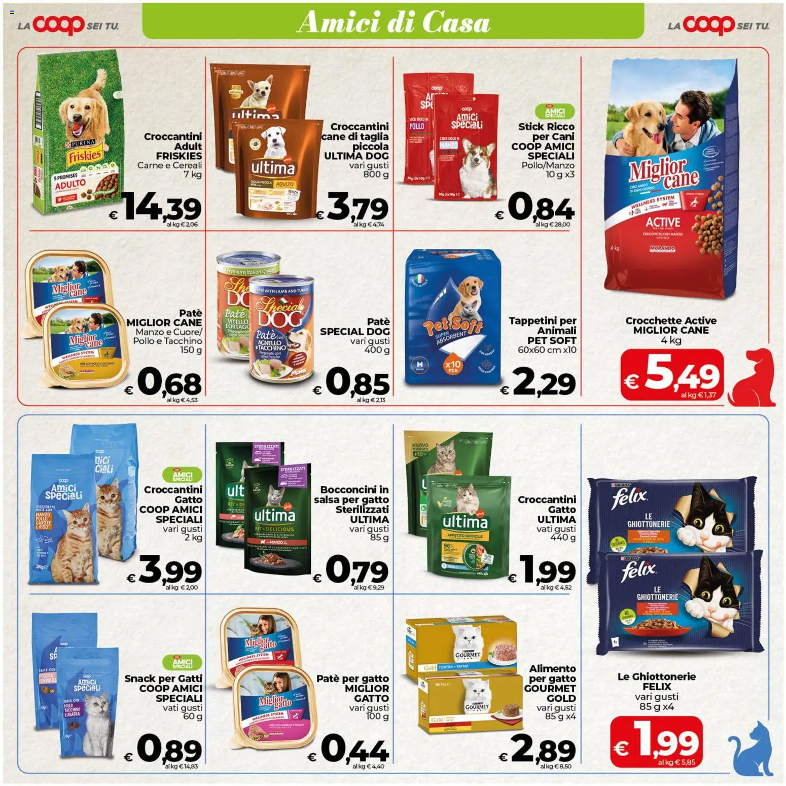 Volantino COOP del 17.04.2026 | Pagina: 23 | Prodotti: Paté, Manzo, Vitello, Agnello