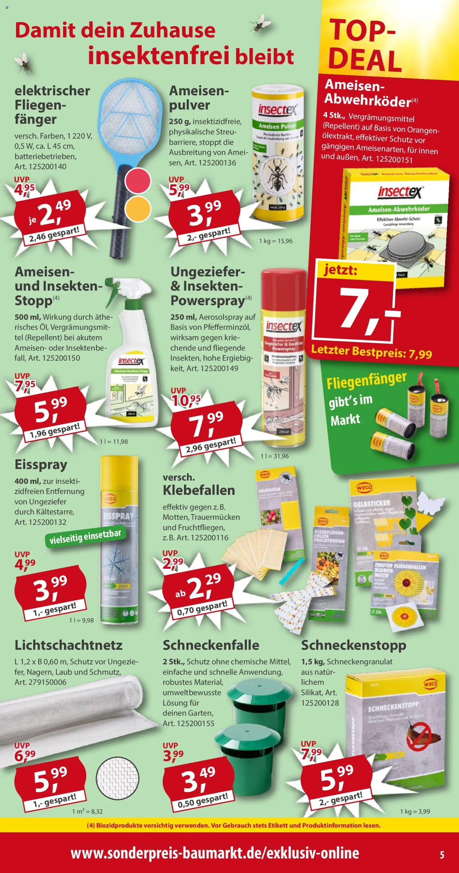 Sonderpreis Baumarkt Prospekt 	 – gültig ab 18.04.2026 | Seite: 5 | Produkte: Top, Blumen, Orangen