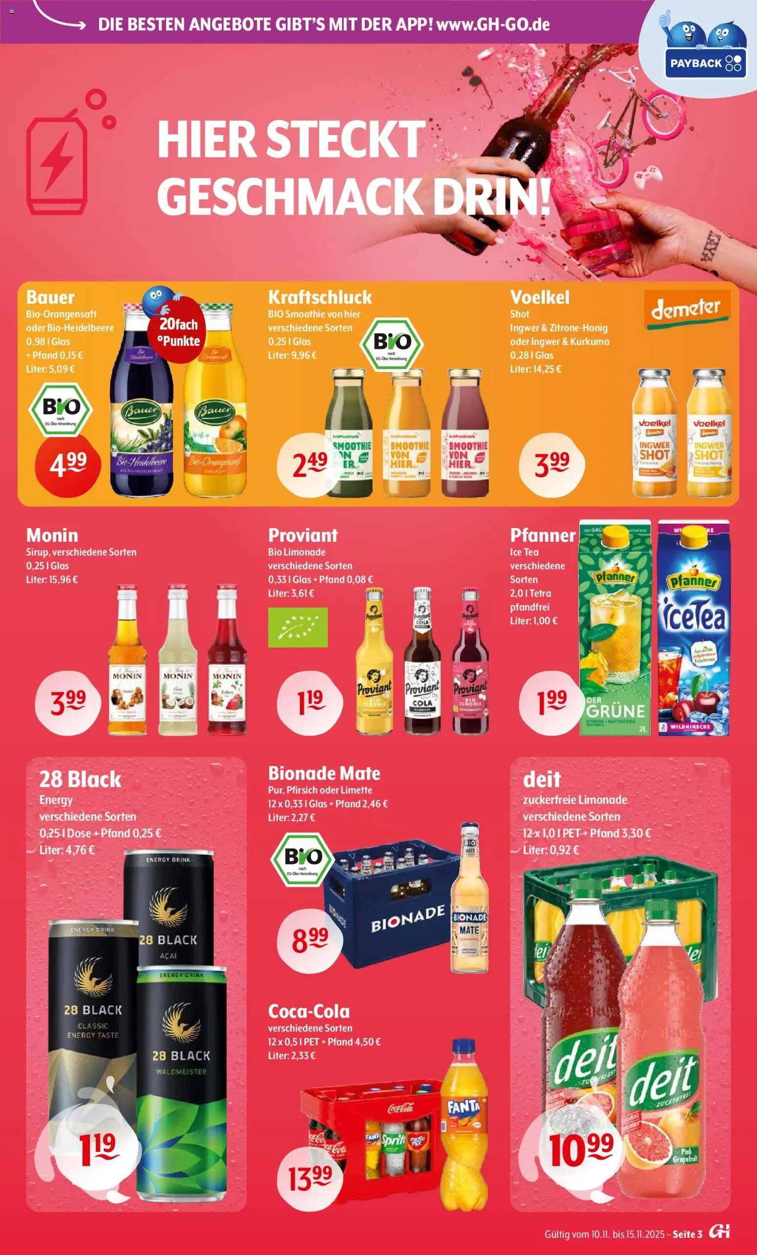 Getränke Hoffmann Prospekt 	 – gültig ab 10.11.2025 | Seite: 3