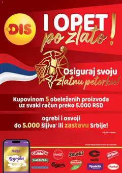 Super DIS i opet po zlato - pregled Super DIS kataloga - važi od 31.08.2025