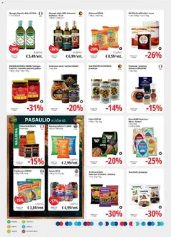 ePromo leidinys galioja nuo 15.04.2026 | Puslapis: 8 | Prekių: Aliejus, Miltai, Prieskoniai, Makaronai