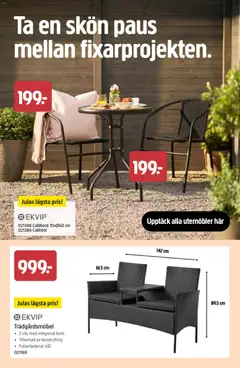 Jula erbjudanden - Förhandsvisning av reklamblad från butik Jula aktuell från 26.02.2026 | Sida: 32 | Produkter: Bord