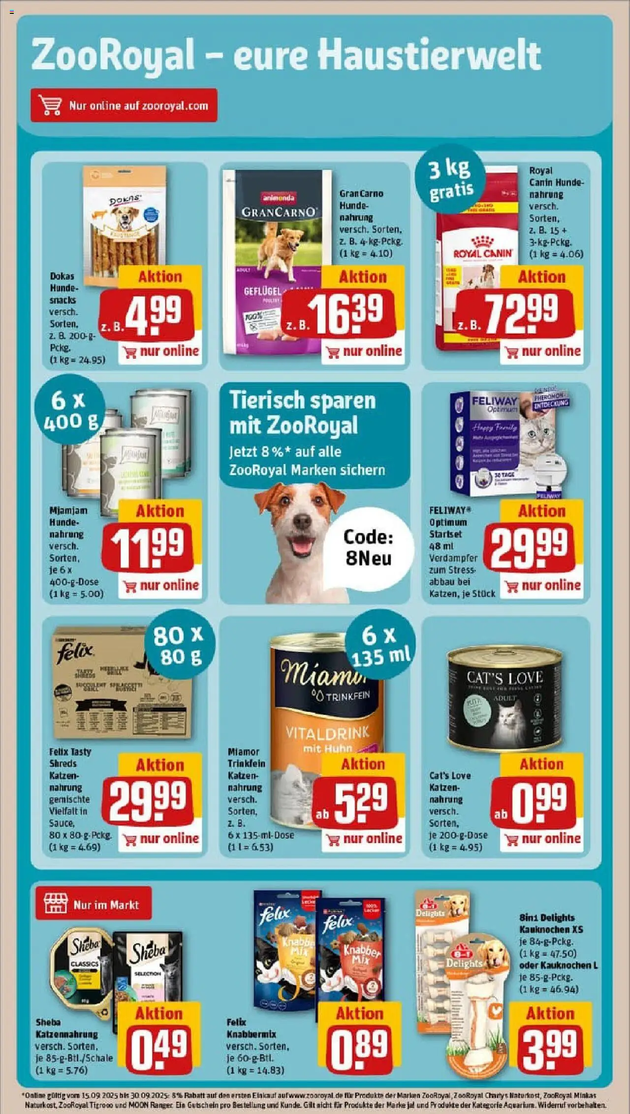 Rewe prospekt Pattensen	 – gültig ab 01.09.2025 | Seite: 27 | Produkte: Sheba