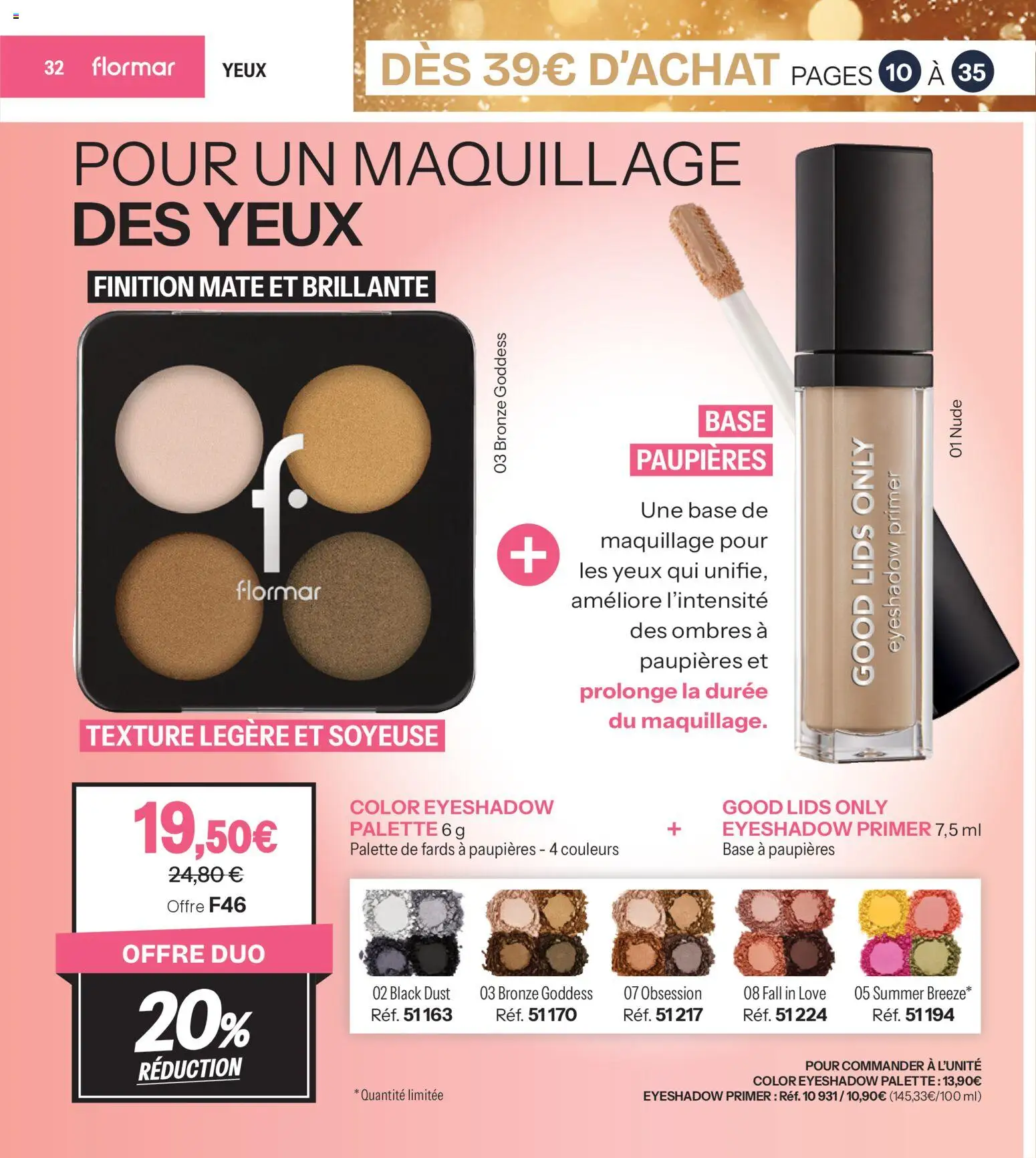 {H1} | Page: 32 | Produits: Base, Maquillage