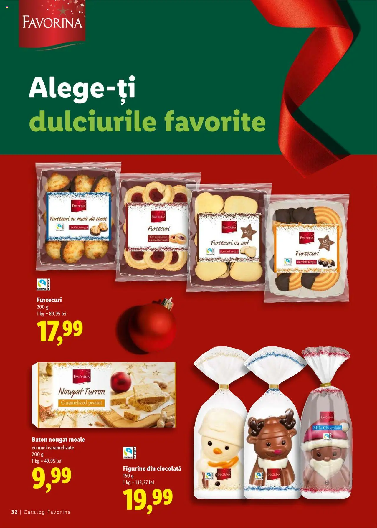 Noul catalog Lidl – valabil de la 16.10.2025 | Pagină: 32 | Produse: Unt, Ciocolată, Nuci