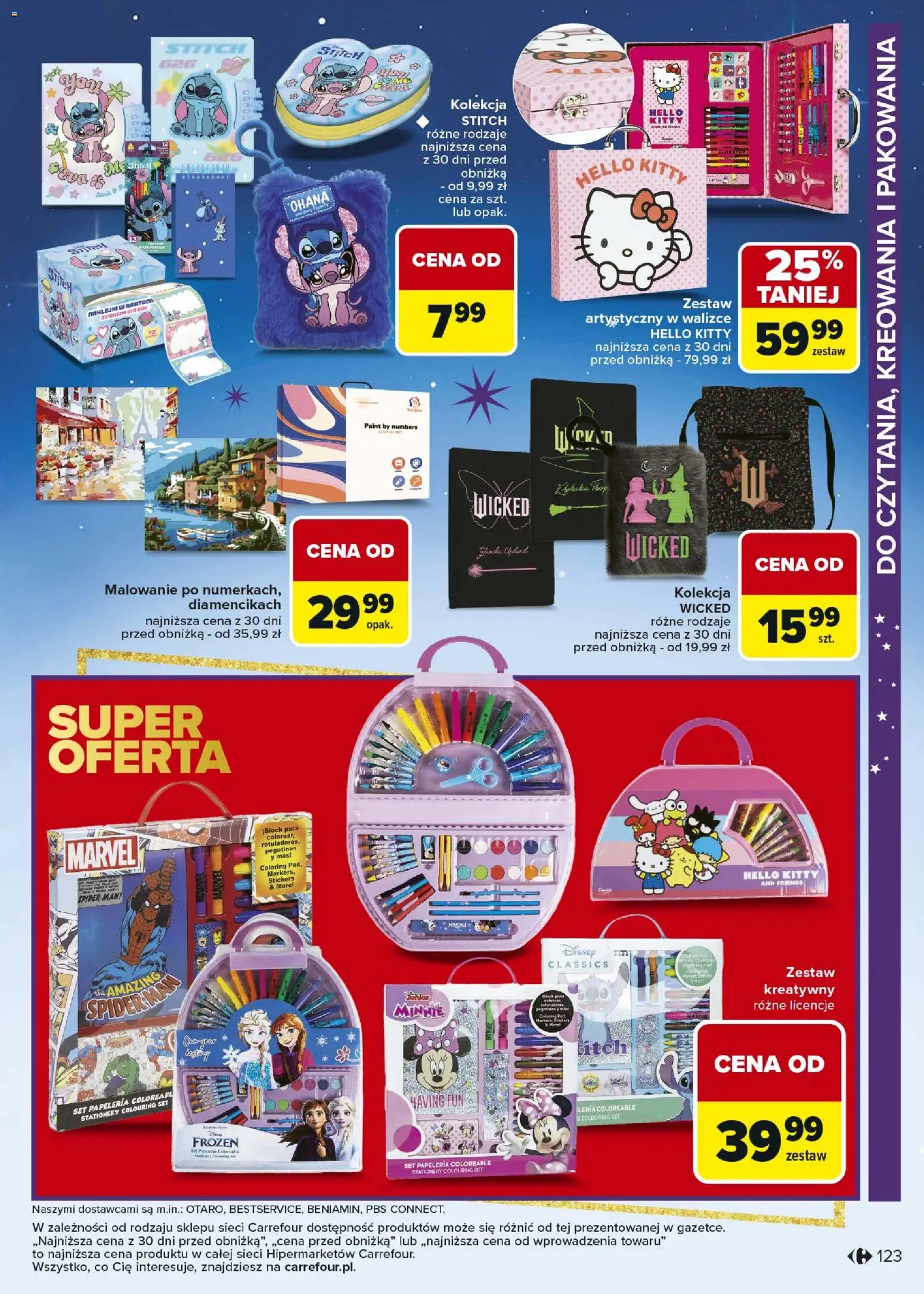 Carrefour Gazetka - Zabawki od 03.11.2025 | Strona: 123 | Produkty: Naklejki