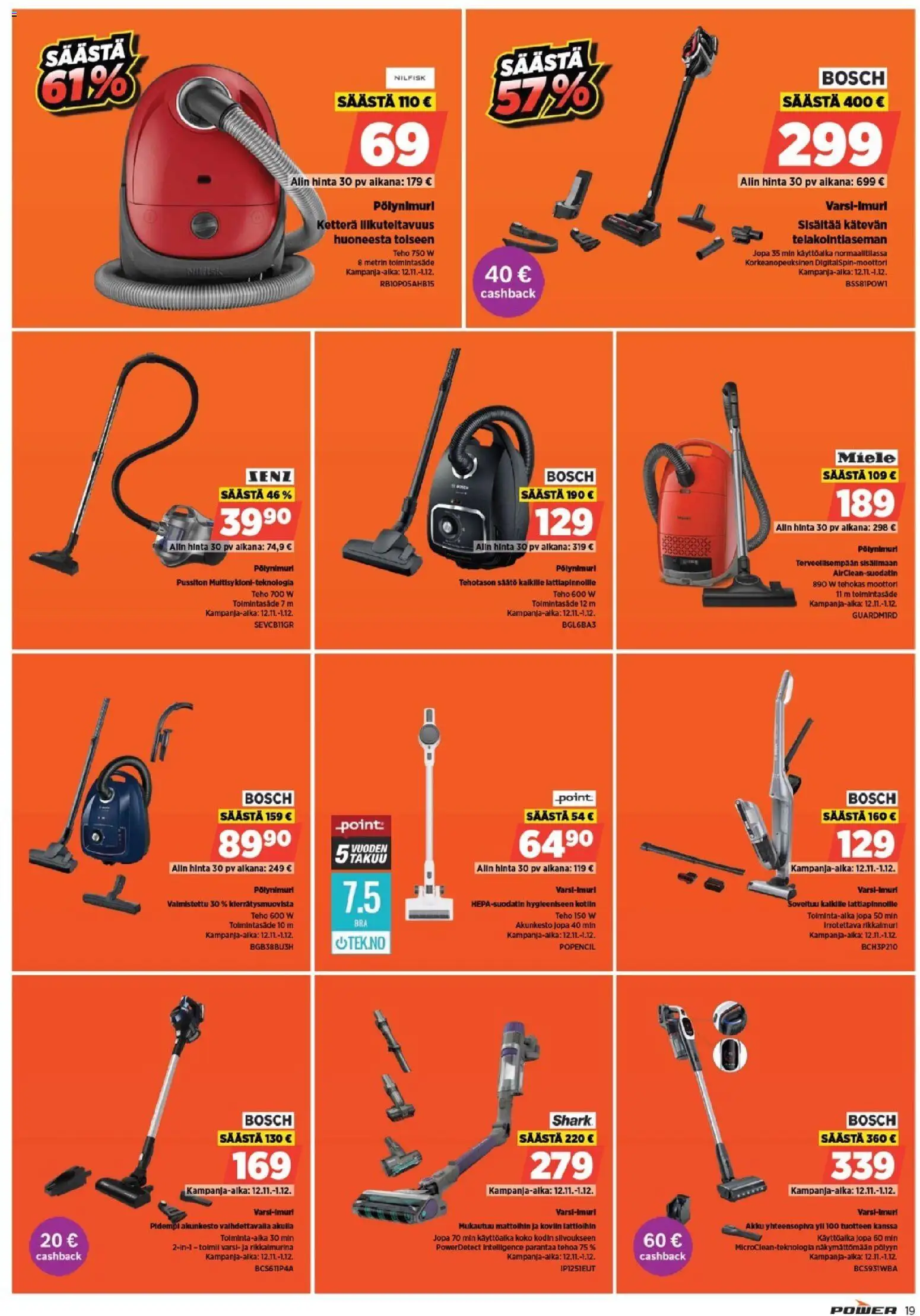 Power - Black Friday – voimassa 12.11.2025 alkaen | Sivu: 19 | Tuotteet: Akku