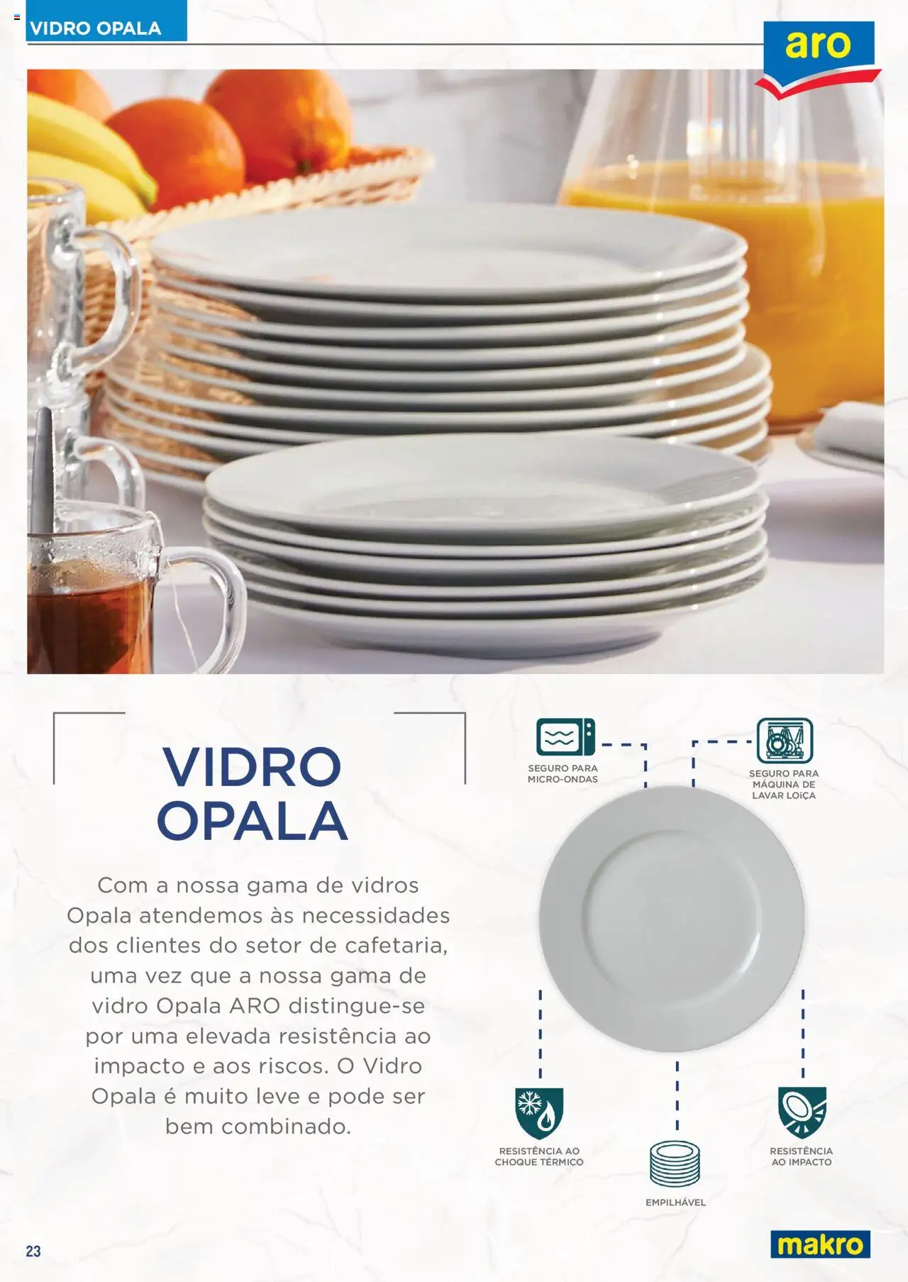 Makro Catálogo Serviço de Mesa │ válido de 01.08.2024 | Página: 23 | Produtos: Microondas