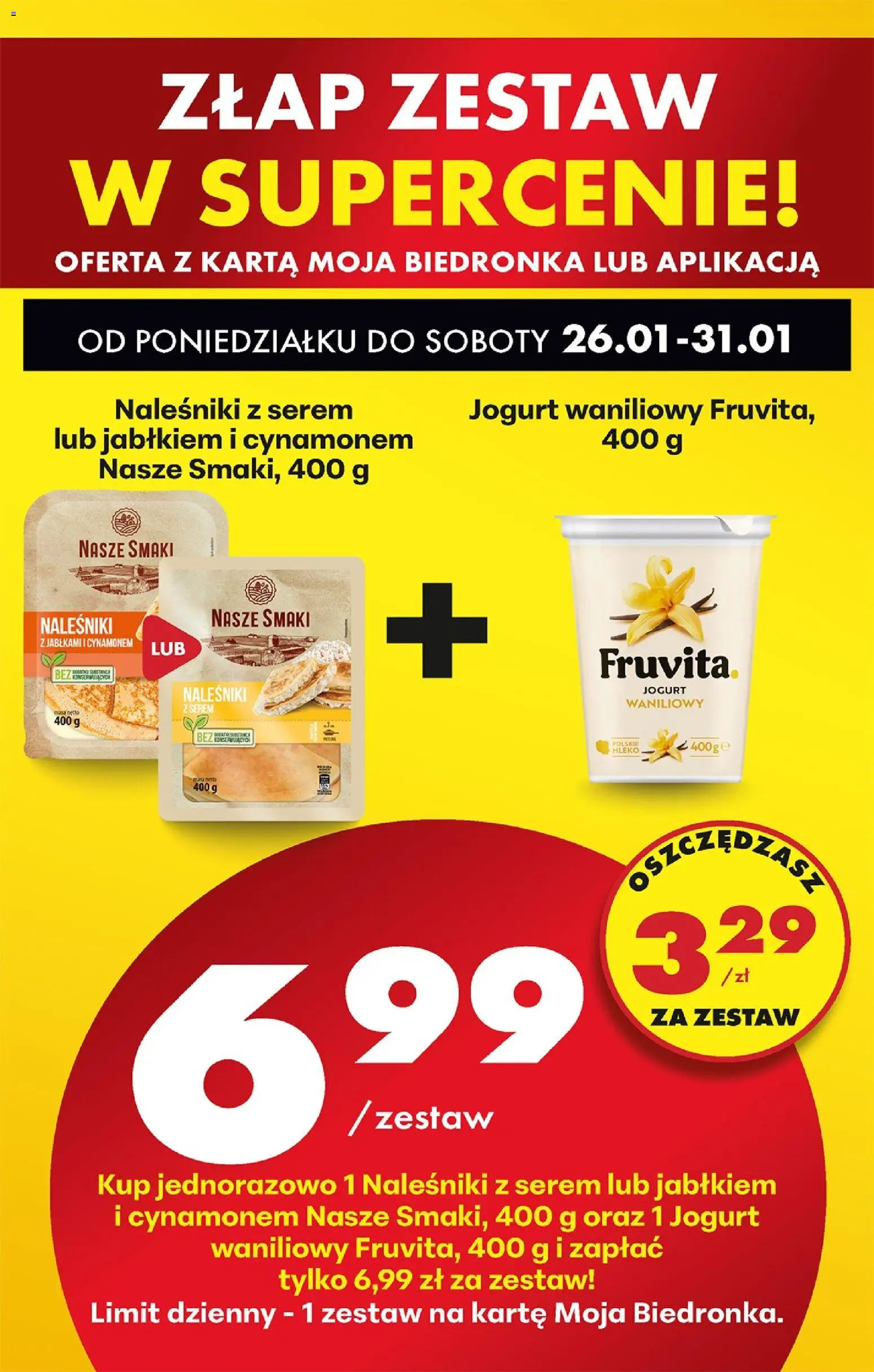 Biedronka gazetka od 26.01.2026 | Strona: 66 | Produkty: Karta, Jogurt waniliowy, Mleko, Jogurt