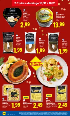 Pré-visualização Deluxe Gnocchi de Batata, Gnocchi de Batata, Cada emb. 500 g válido de 10.11.2025 | Página: 24