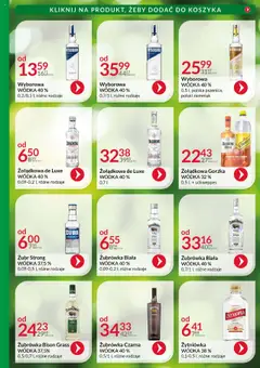 Eurocash Gazetka - Katalog Alkoholowy od 01.09.2025 | Strona: 9 | Produkty: Żubrówka czarna, Żubrówka biała wódka, Vodka, Wódka