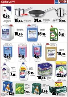 Vista previa Froiz - Folleto Cash válido desde el 12.11.2025 | Página: 13 | Productos: Detergente, Cerveza sin alcohol, Cerveza, Ρούτερ