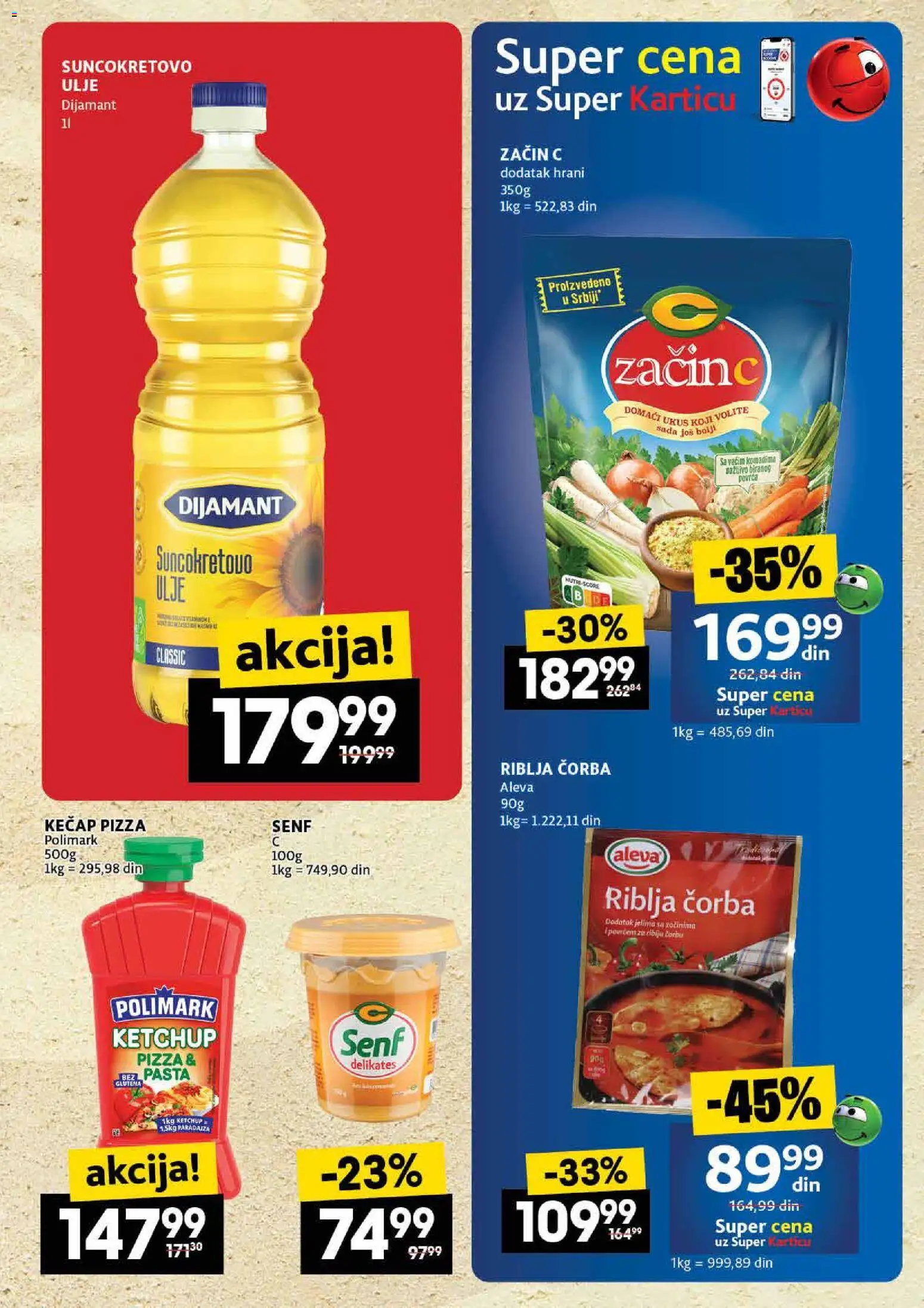 Idea katalog - važi od 20.11.2025 | Strana: 15 | Proizvode: Kečap, Senf, Ulje, Suncokretovo ulje