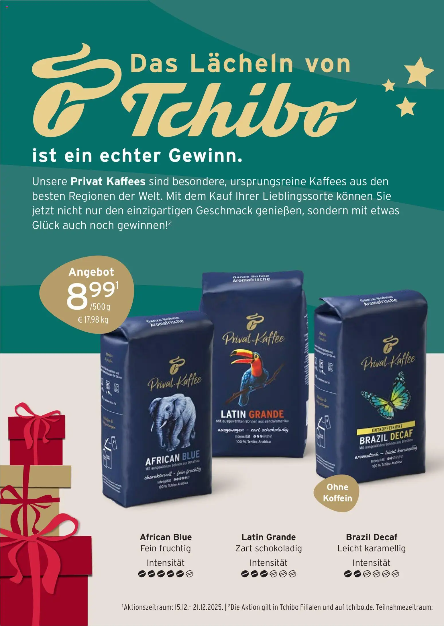 Tchibo Weihnachtsfreude mit Disney – gültig ab 17.12.2025 | Seite: 26 | Produkte: Kaffee