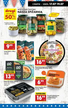 Biedronka gazetka - Oferta W tym tygodniu od 17.07.2025 | Strona: 41 | Produkty: Kurczak, Korniszony z chili, Ogórki, Pancakes