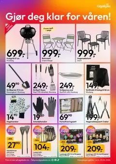 Forhåndsvisning av Gigaboks kundeavis gyldig fra 20.04.2026 | Side: 7 | Produkter: Guirlande lumineuse, Pærer, Grill