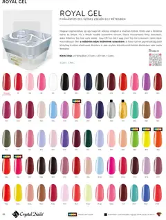 Crystal Nails 2026/27 Nagykatalógus - amely érvényes a következő dátumtól: 09.03.2026 | Oldal: 38 | Termékek: Videó