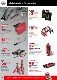 Pré-visualização Roady - folheto válido de 29.01.2026 | Página: 4 | Produtos: Polos, Lâmpadas, Ferramentas, Bateria