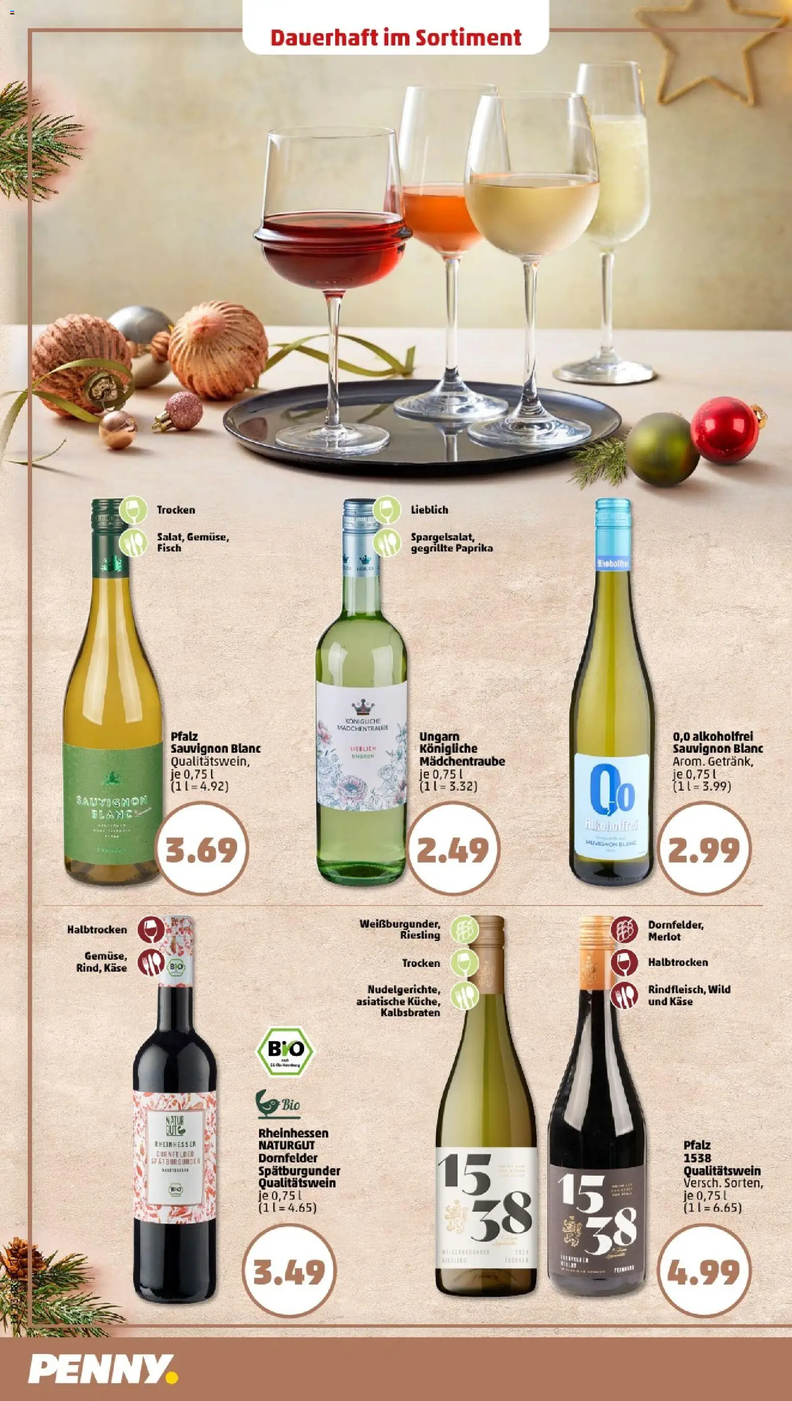 Penny - Niedersachsen  – gültig ab 03.11.2025 | Seite: 16 | Produkte: Käse, Merlot, Fisch, Paprika