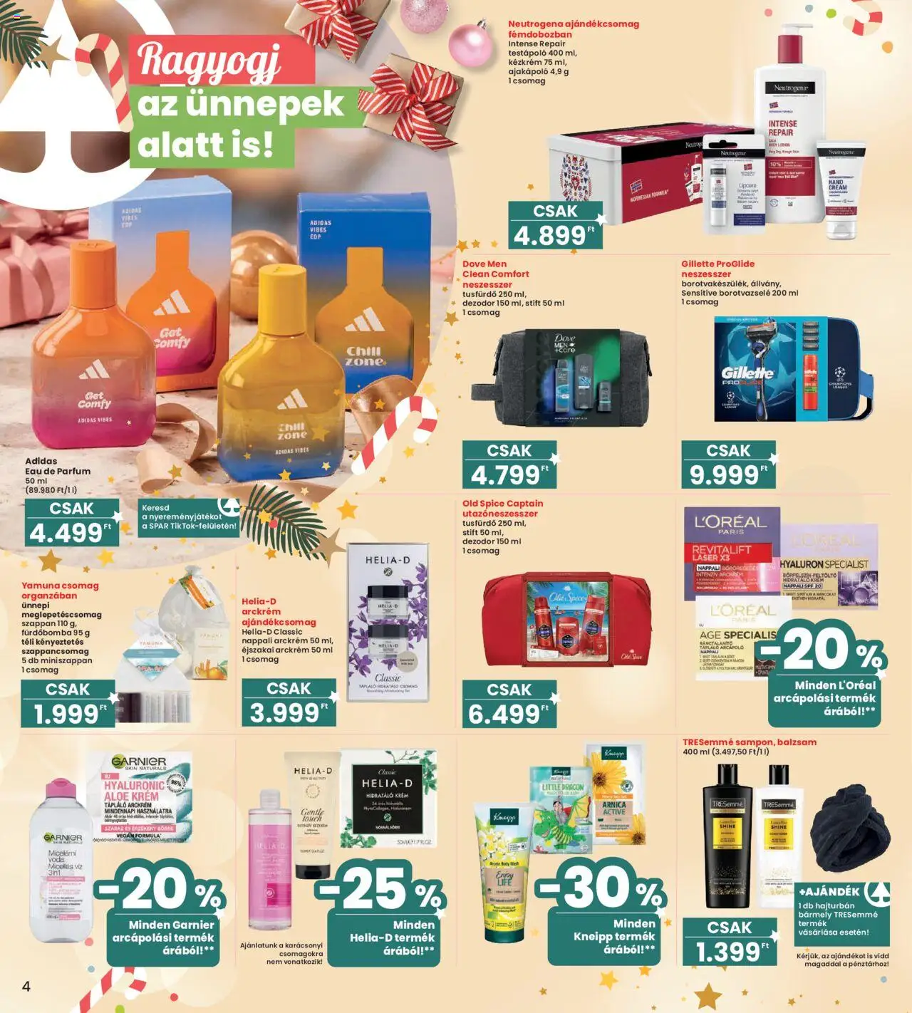 Interspar akciós ujság - amely érvényes a következő dátumtól: 24.10.2025 | Oldal: 4 | Termékek: Parfüm, Szappan, Tusfürdő, Dezodor