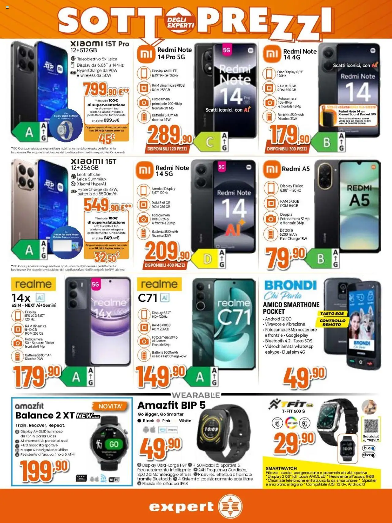 Volantino Expert del 02.10.2025 | Pagina: 3 | Prodotti: Xiaomi, Smartphone, Speaker, Navigazione