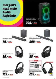 Saturn - Black Friday ab 13.11.2025 gültig | Seite: 17