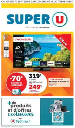 Super U - Prévisualisation de Super U catalogue valide à partir de 30.09.2025