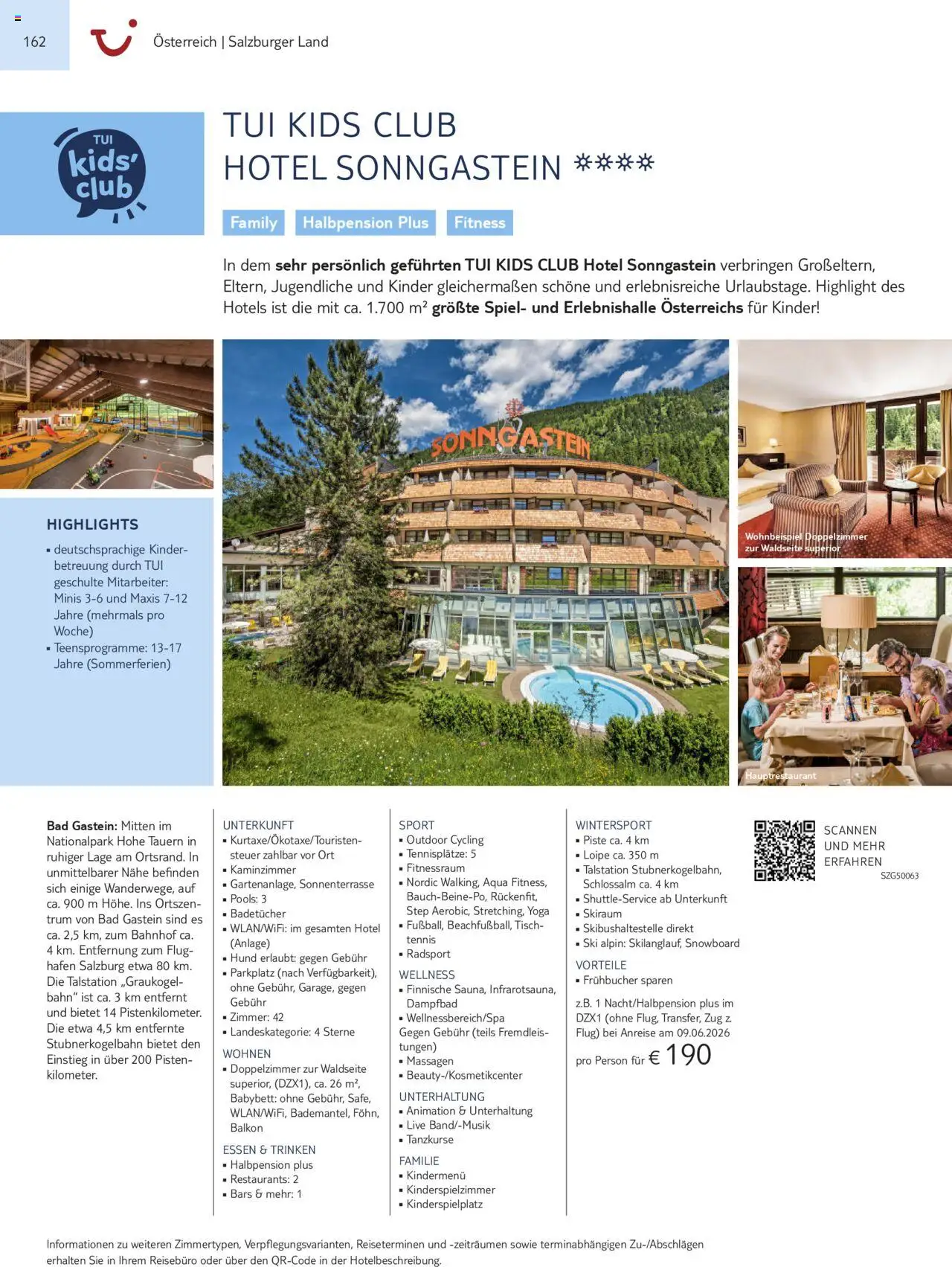 TUI Urlaub mit eigener Anreise 2025/26 – gültig ab 01.11.2025 | Seite: 162 | Produkte: Spiel, Babybett, Bad, Snowboard