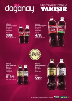 17.03.2026 tarihinden itibaren geçerli olan Metro kataloğu önizlemesi | Sayfa: 21 | Ürünler: Şalgam, Havuç