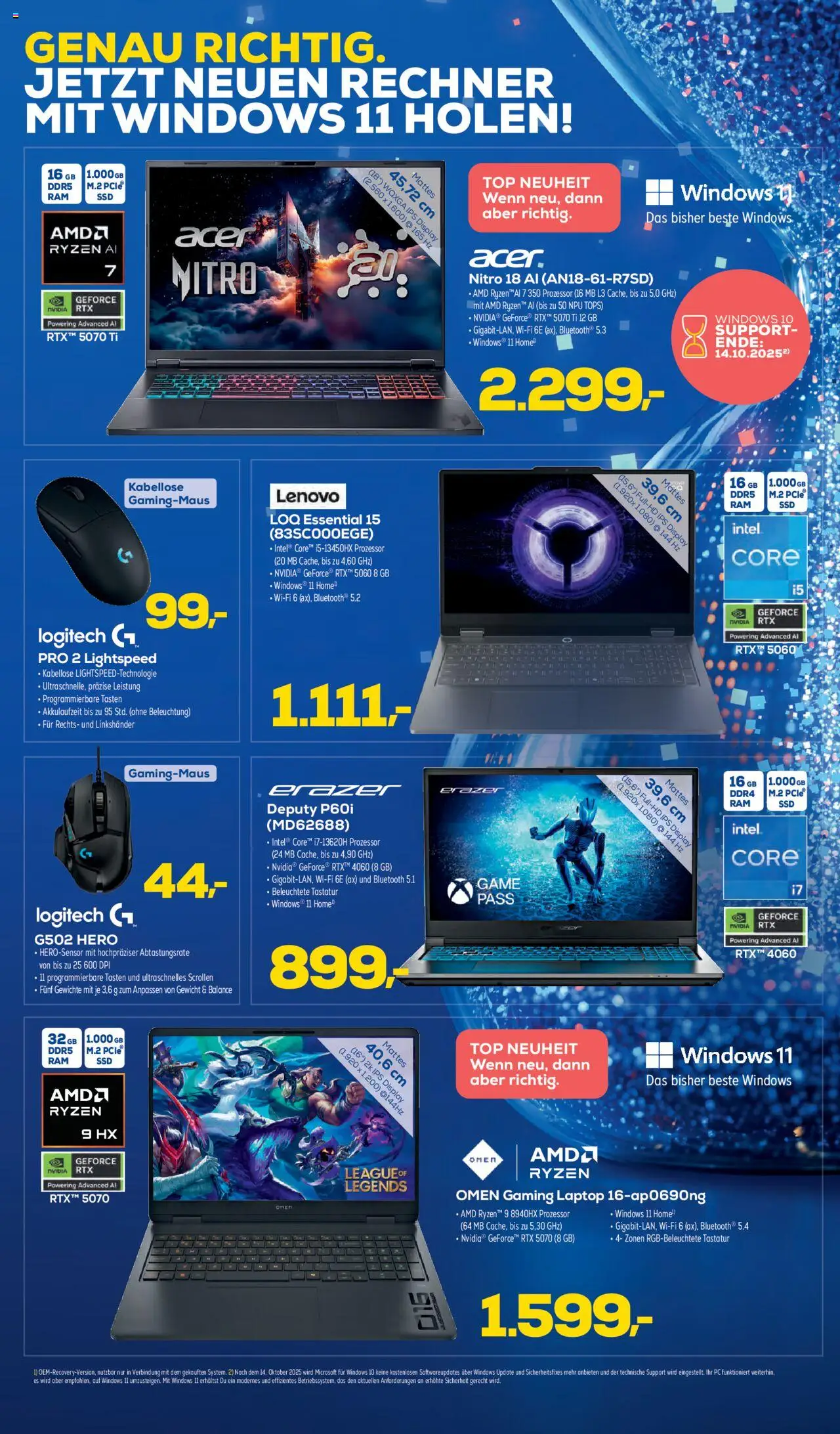 Euronics  Aktueller Prospekt – gültig ab 24.09.2025 | Seite: 5 | Produkte: Lenovo, Top, Laptop, Tastatur