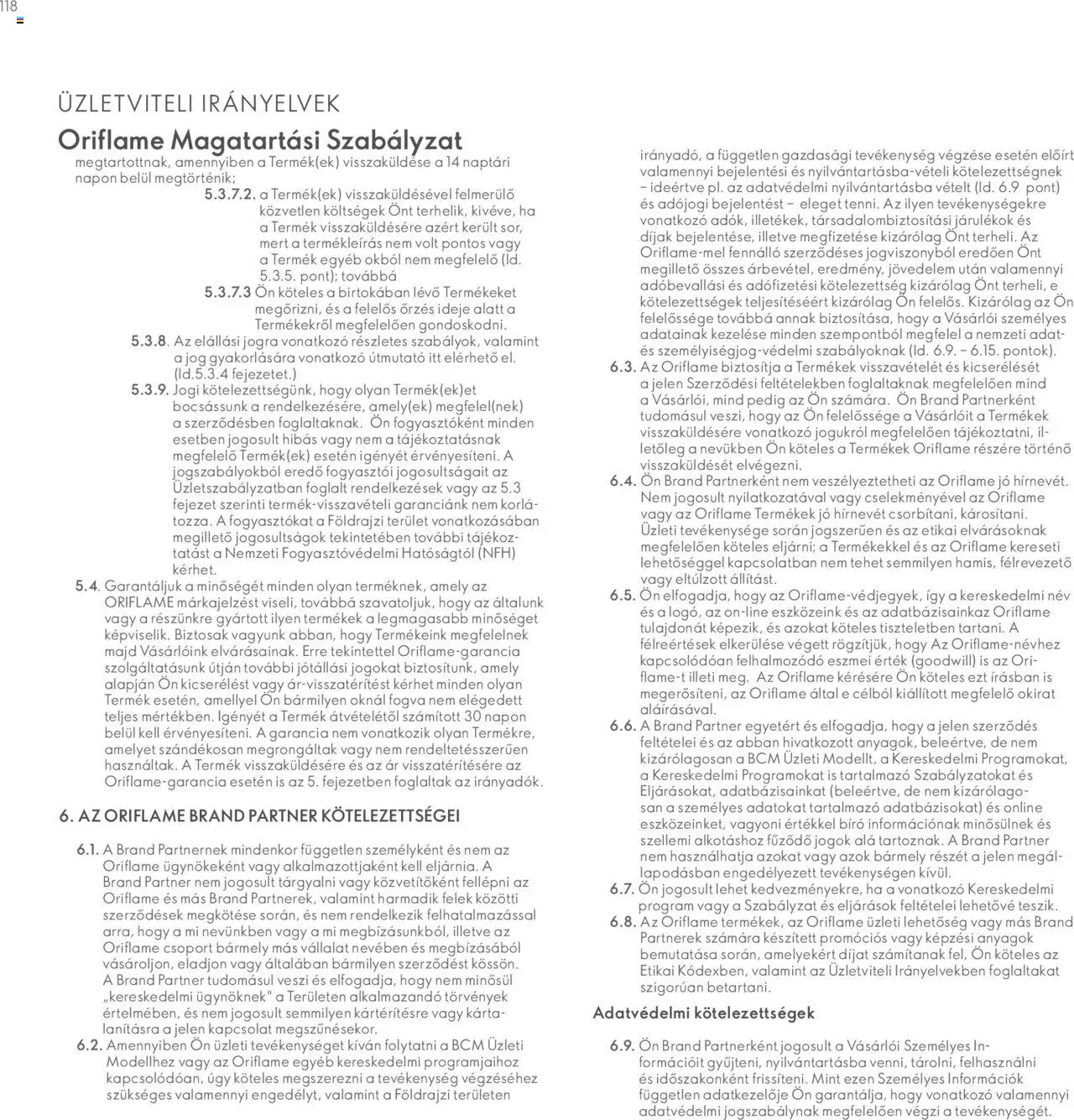 Oriflame akciós ujság - amely érvényes a következő dátumtól: 28.04.2024 | Oldal: 118