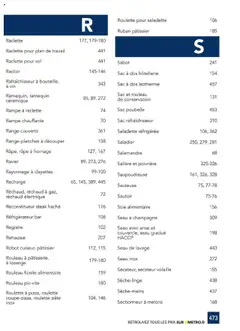 METRO - Prévisualisation de METRO - #CHR Équipement valide à partir de 01.01.2025 | Page: 473