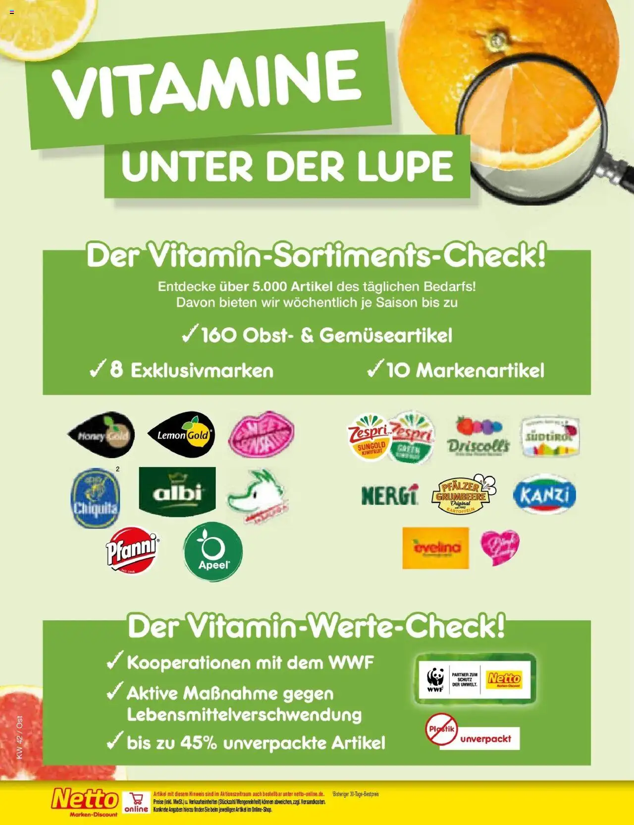 Netto Marken-Discount Prospekt 	 – gültig ab 13.10.2025 | Seite: 8 | Produkte: Obst