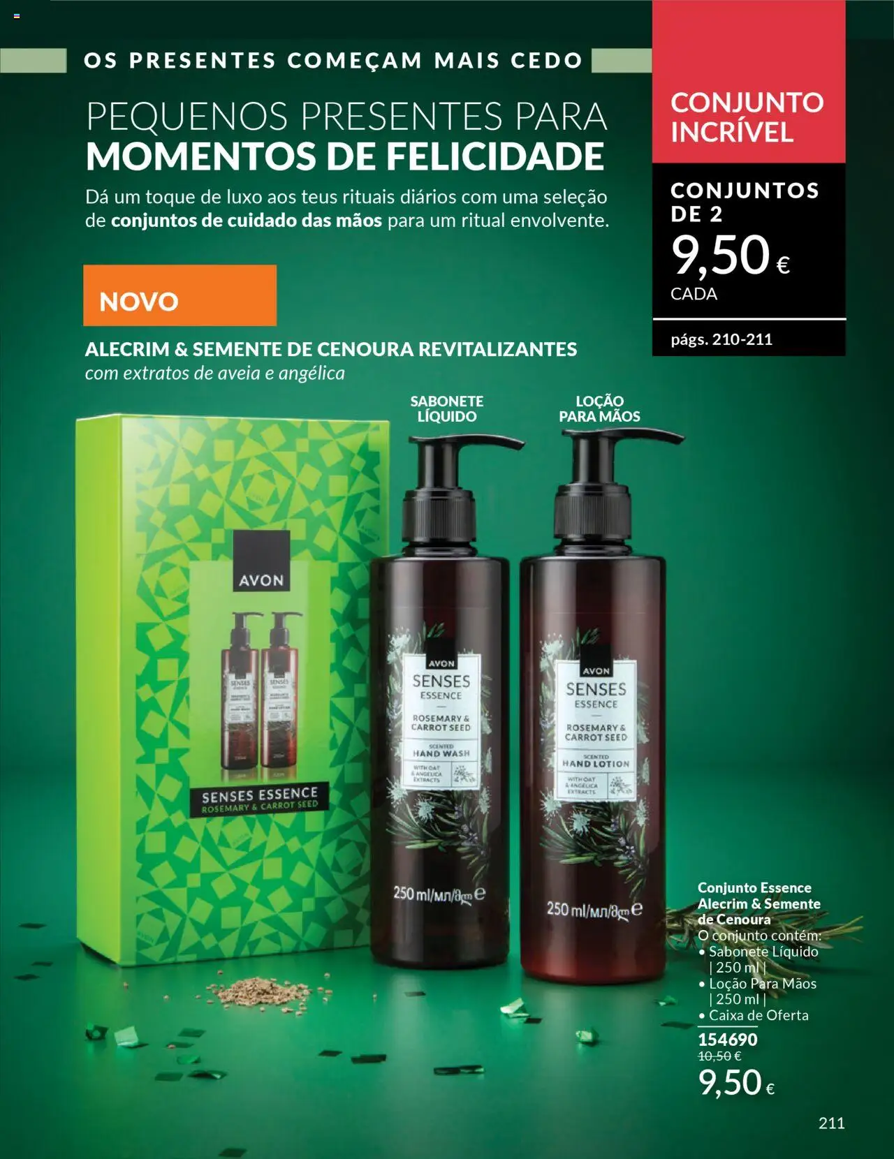 Catálogo Avon Campanha 10 │ válido de 01.10.2025 | Página: 211 | Produtos: Aveia, Sabonete, Caixa, Cenoura