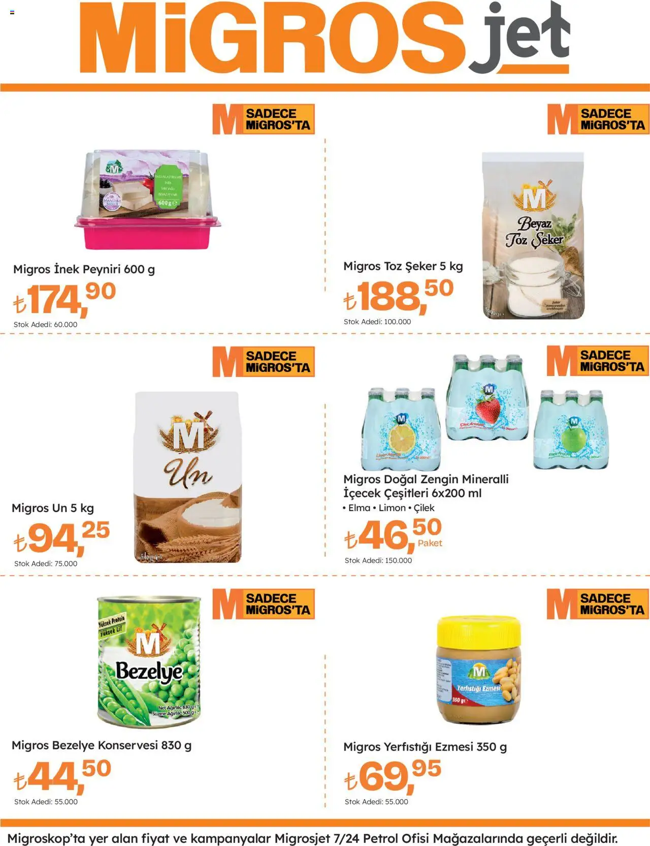 Migros Katalog - Migros Jet Dijital - 07.08.2025 tarihinden itibaren geçerlidir | Sayfa: 8 | Ürünler: Şeker, Çilek, Bezelye, Toz şeker