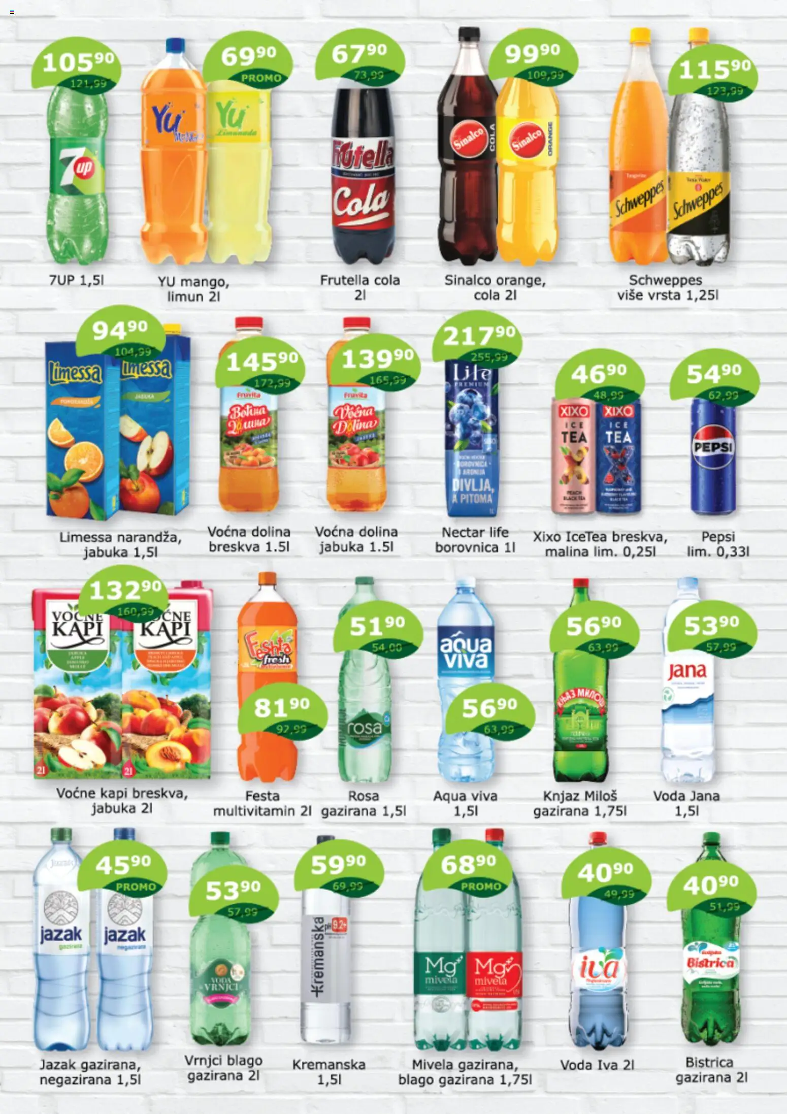 Valor katalog - važi od 16.02.2026 | Strana: 3 | Proizvode: Mango, Fruvita, Nutella, Breskva