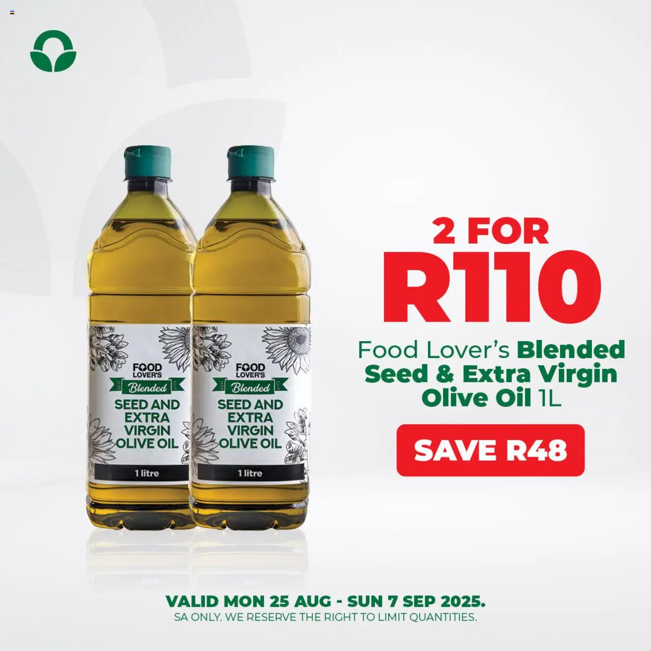 Food Lover's Market Specials │ valid from 25.08.2025 | Page: 8 | Products: Oil