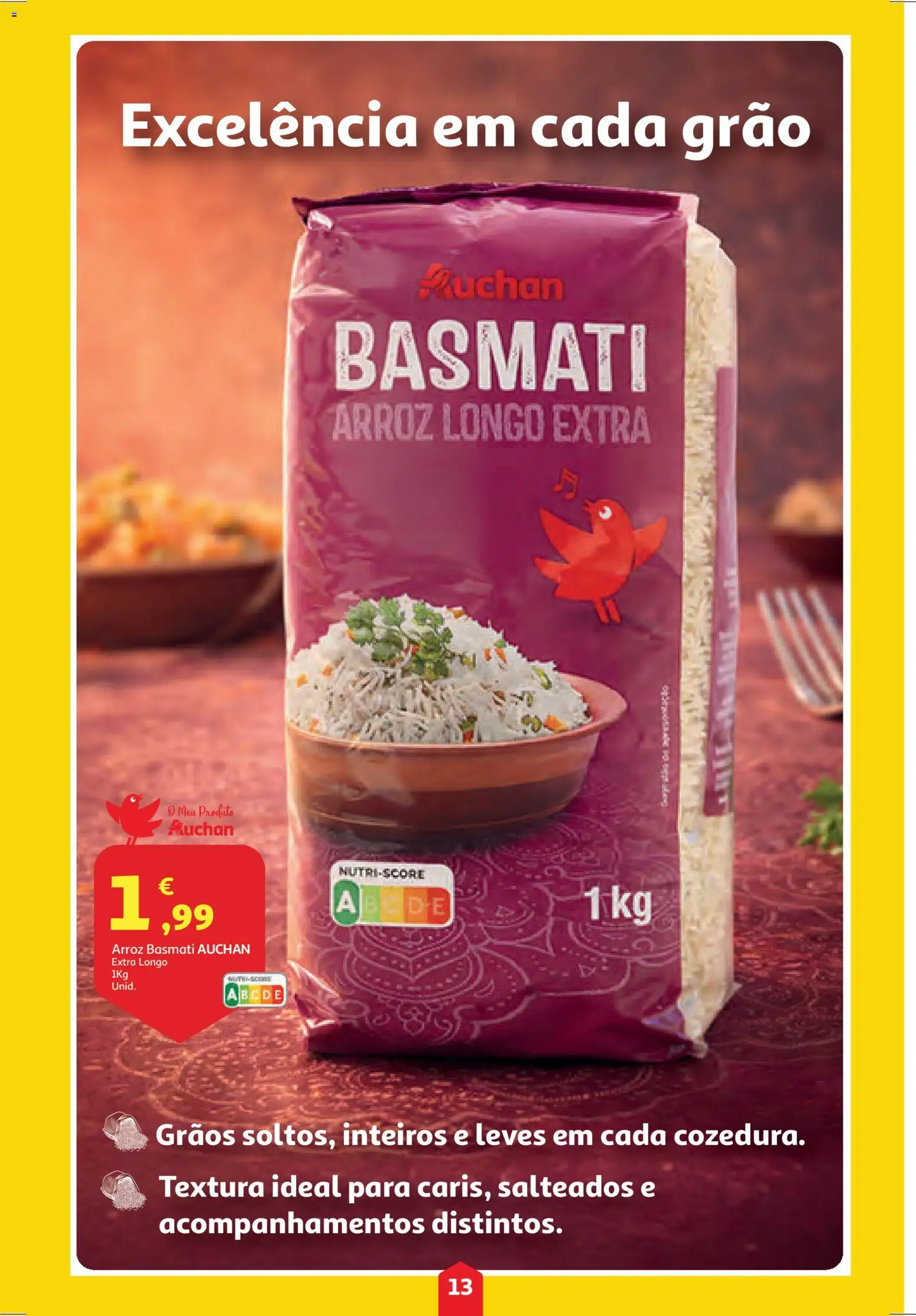 Auchan folheto │ válido de 29.01.2026 | Página: 13 | Produtos: Arroz basmati, Arroz