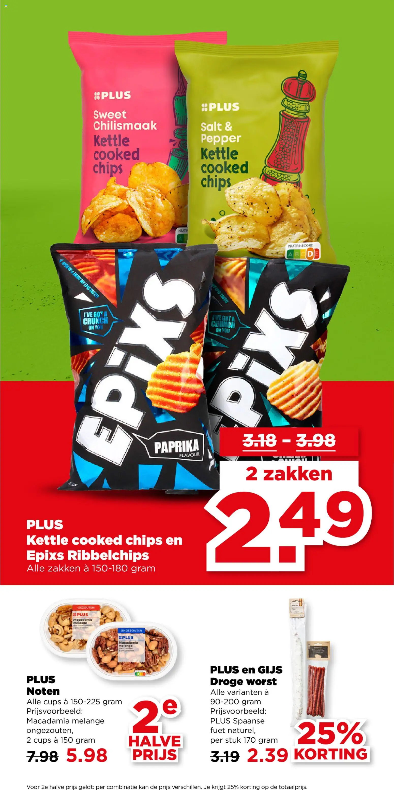 {H1} | Pagina: 39 | Producten: Chips, Noten, Worst, Kész piskótalap