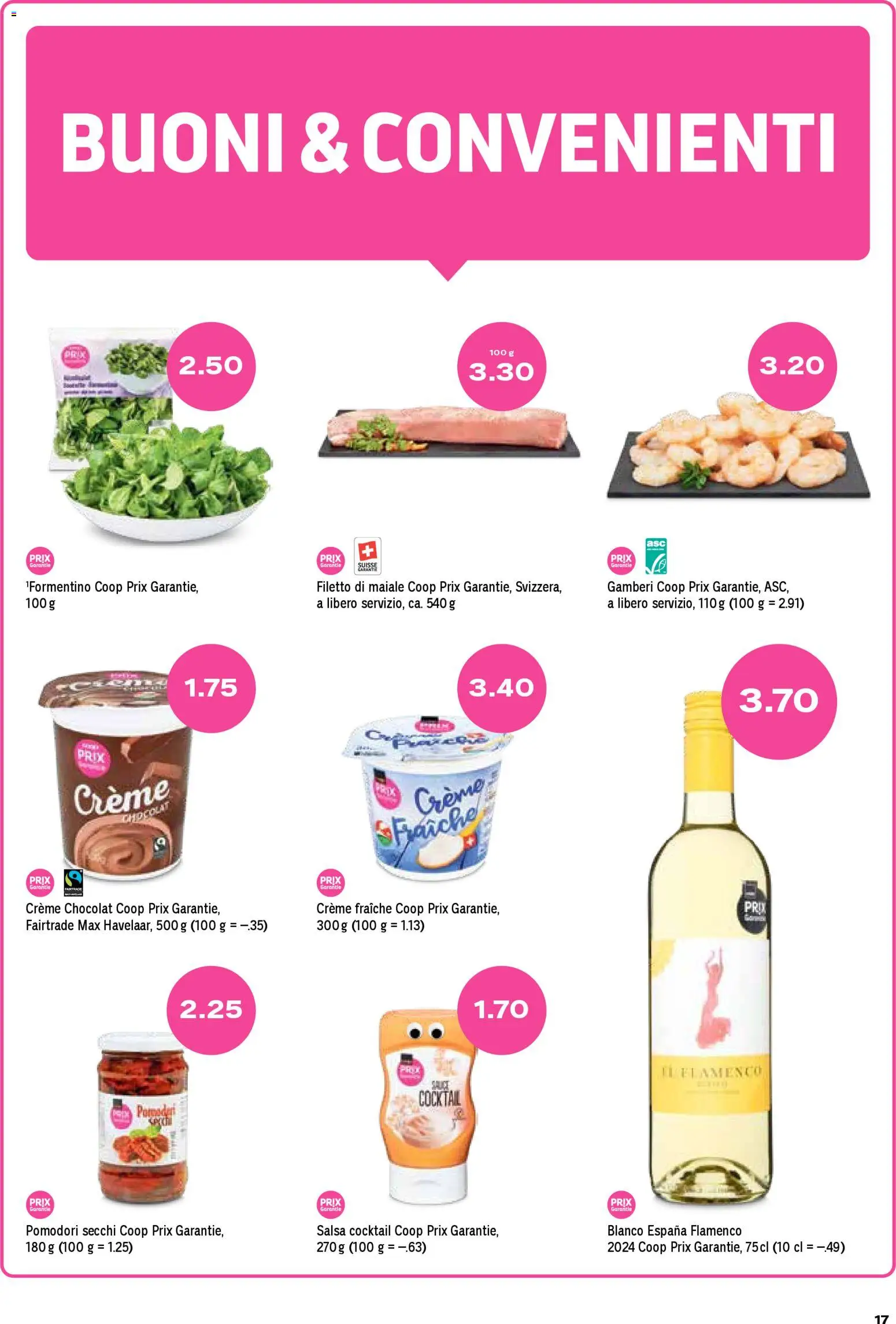 Coop - Una settimana di azioni – gültig ab 18.12.2025 | Seite: 17 | Produkte: Creme