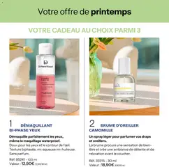 Stanhome - Prévisualisation de DÉMAQUILLANT BI-PHASE YEUX, Démaquille parfaitement les yeux, même le maquillage waterproof. Doux pour les yeux et le contour de l'œil. Texture biphasée, mi-aqueuse mi-huileuse. Sans parfum. valide à partir de 23.02.2026 | Page: 4 | Produits: Démaquillant, Parfum, Maquillage