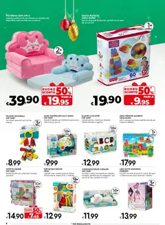 Anteprima del volantino bennet Giocattoli catalogo valido a partire dal 06.11.2025 | Pagina: 4 | Prodotti: Gioco, Poltrona, Tappeto, Elastici