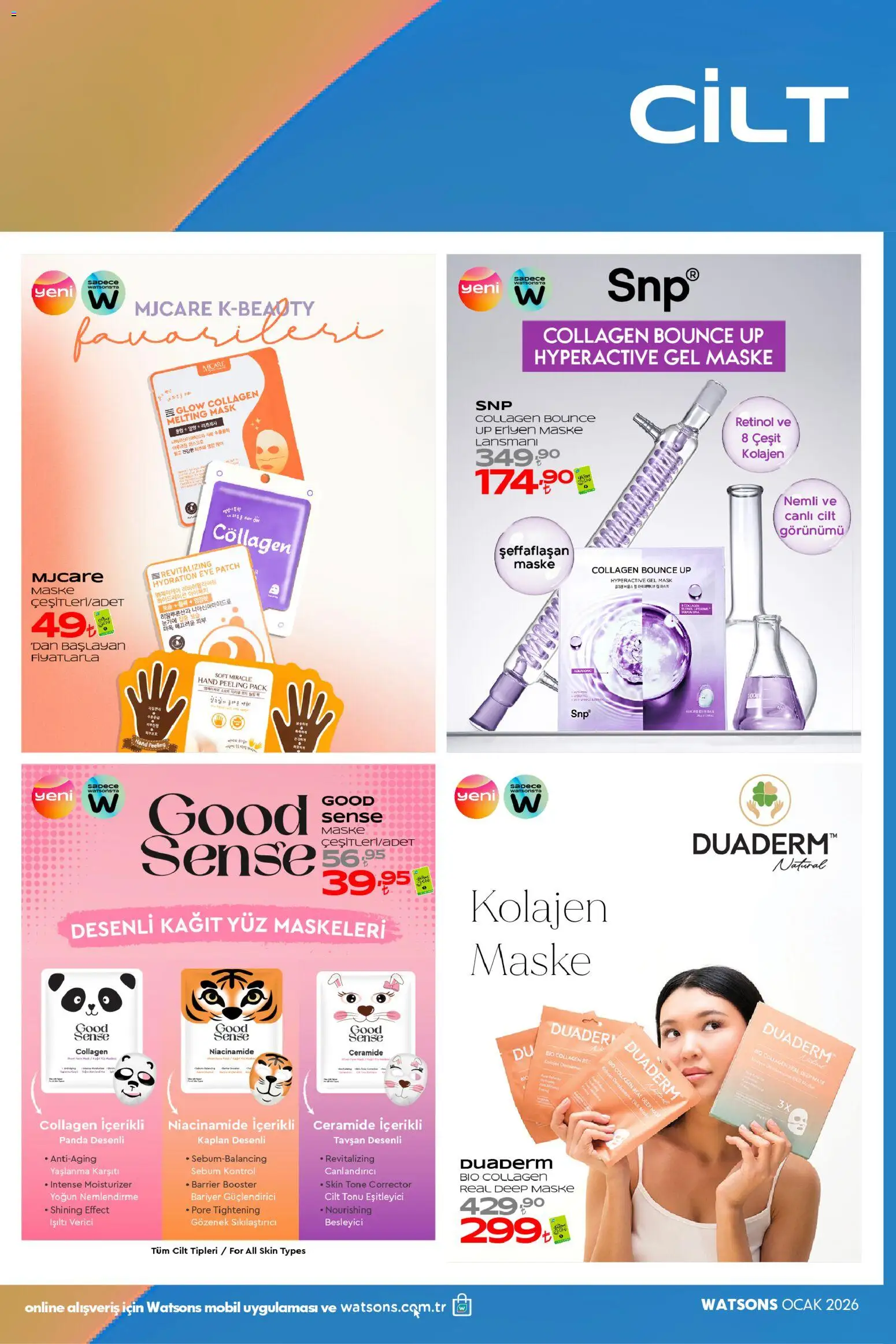 Watsons - Katalog - 02.01.2026 tarihinden itibaren geçerlidir | Sayfa: 21 | Ürünler: Maske, Peeling, Ocak