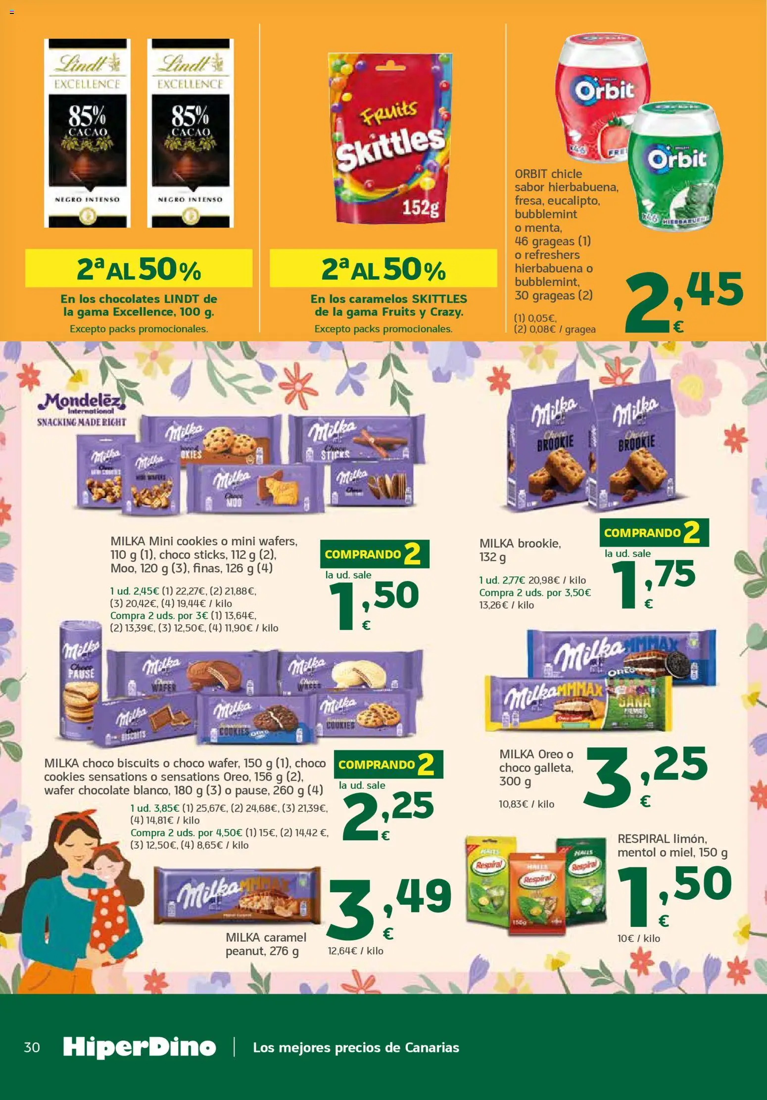 HiperDino folleto │ válido desde el 23.04.2026 | Página: 30 | Productos: Chocolate, Κεραία, Φρυγανιές σικάλεως