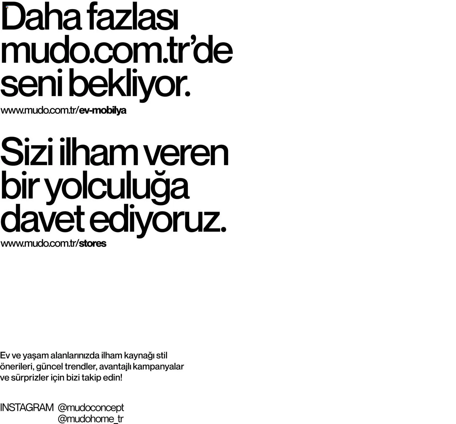 Mudo - Katalog Mobilya - 26.01.2026 tarihinden itibaren geçerlidir | Sayfa: 130