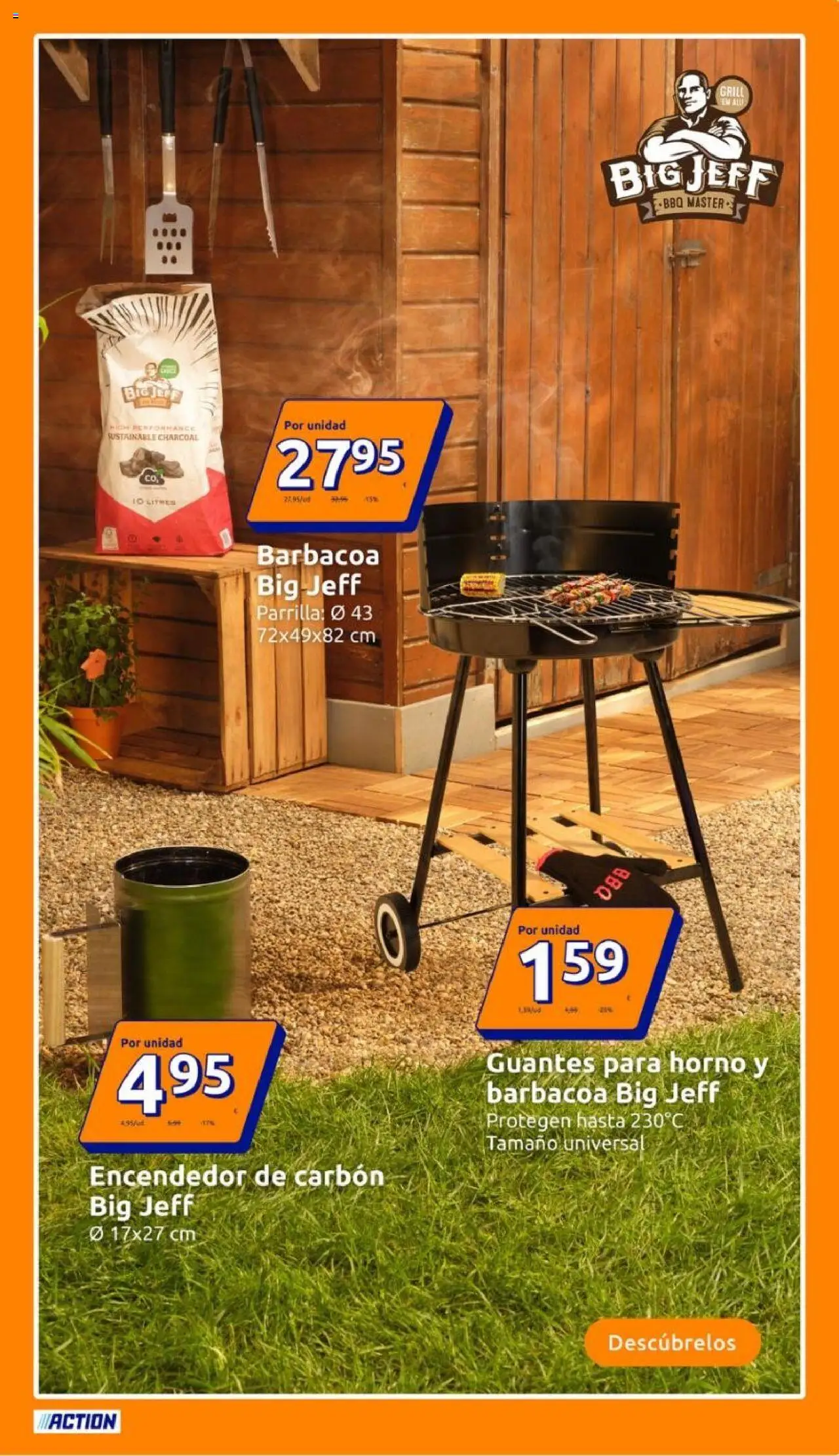 Action - Action ES week 26 2025 │ válido desde el 18.06.2025 | Página: 13 | Productos: Guantes, Barbacoa, Horno, Parrilla