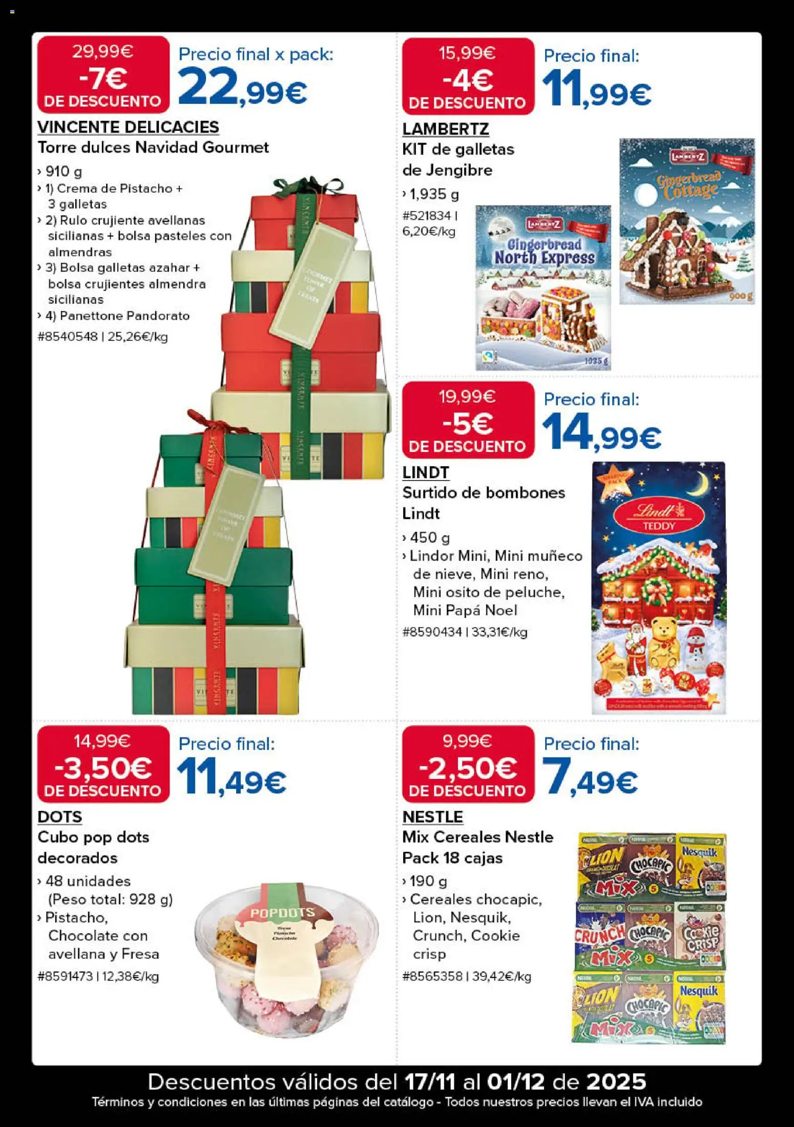 Costco Black Friday │ válido desde el 17.11.2025 | Página: 22 | Productos: Chocolate, Κεραία, Galletas, Peso
